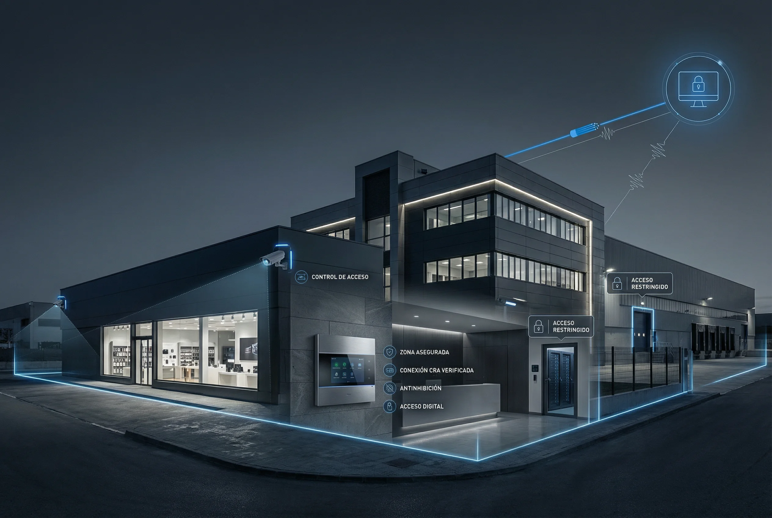 Sistemas de Alarma Homologados para Comercios y Negocios en Valencia