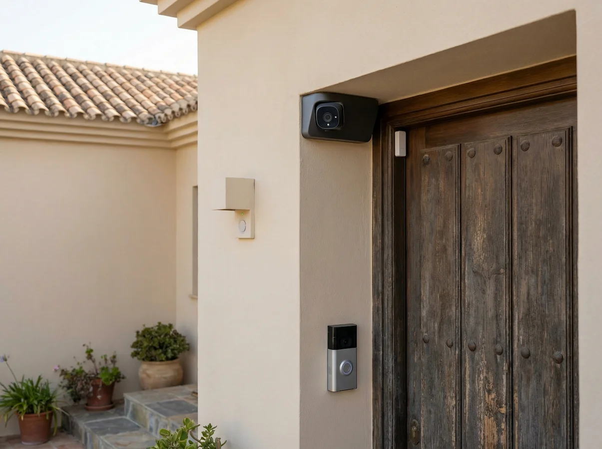 Panel de alarma inteligente instalado profesionalmente en Móstoles Centro